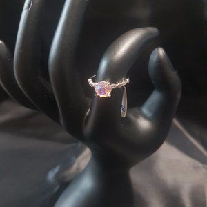 Charmed Aroma "Pink Garnet" Ring